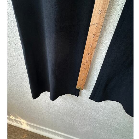 Tom Ford Black Viscose Blend Slight Flare Long Dress Pants 46 / 12 - Picture 13 of 13